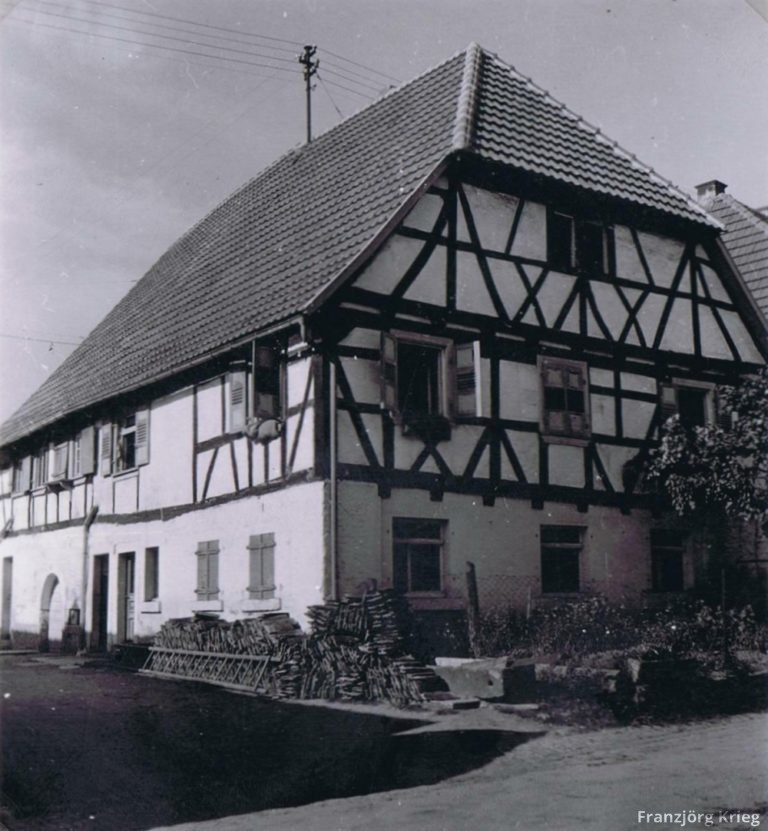 Alte Häuser in Rotenfels Aufnahmen aus den 30er Jahren